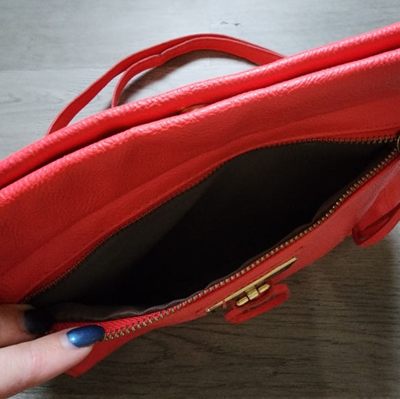 Nicole by Nicole Miller Coral Crossbody Shoulder Tote Casual Everyday Handbag - Picture 8 of 13